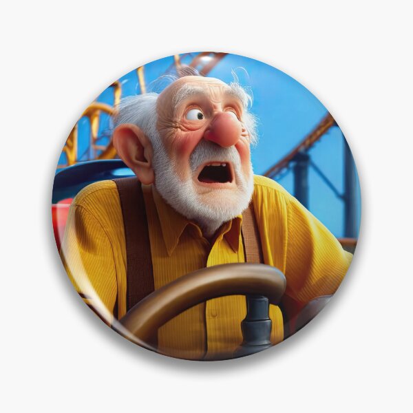 Item preview, Old Man on a rollercoaster designed and sold by Colin Bentham.