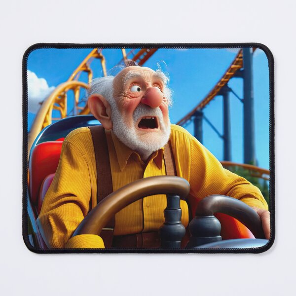 Item preview, Old Man on a rollercoaster designed and sold by Colin Bentham.