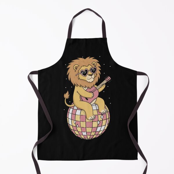 Item preview, Funny Lion Disco Ball Guitar Rave Zoo Boys Girls Kids designed and sold by rafaeltto.
