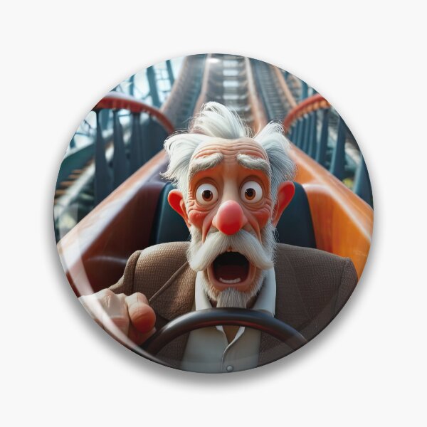 Item preview, Old Man on a rollercoaster designed and sold by Colin Bentham.