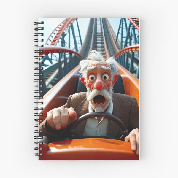 Item preview, Old Man on a rollercoaster designed and sold by Colin Bentham.