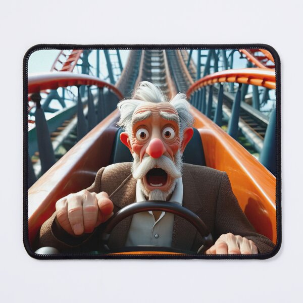 Item preview, Old Man on a rollercoaster designed and sold by Colin Bentham.