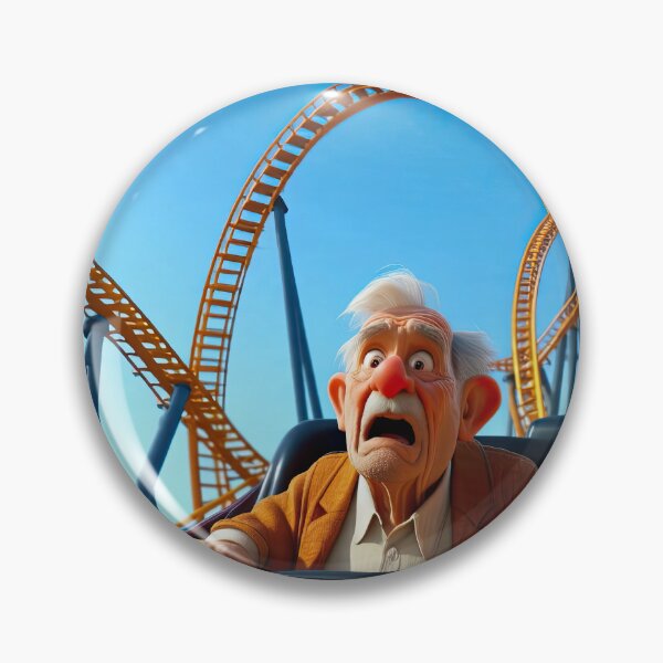 Item preview, Old Man on a rollercoaster designed and sold by Colin Bentham.