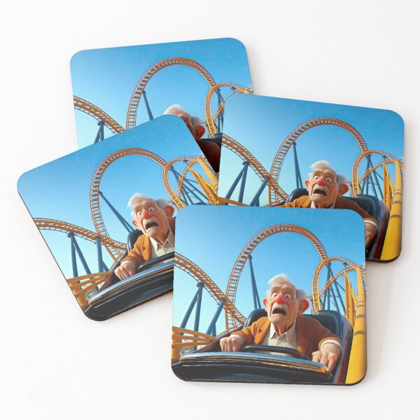 Item preview, Old Man on a rollercoaster designed and sold by Colin Bentham.