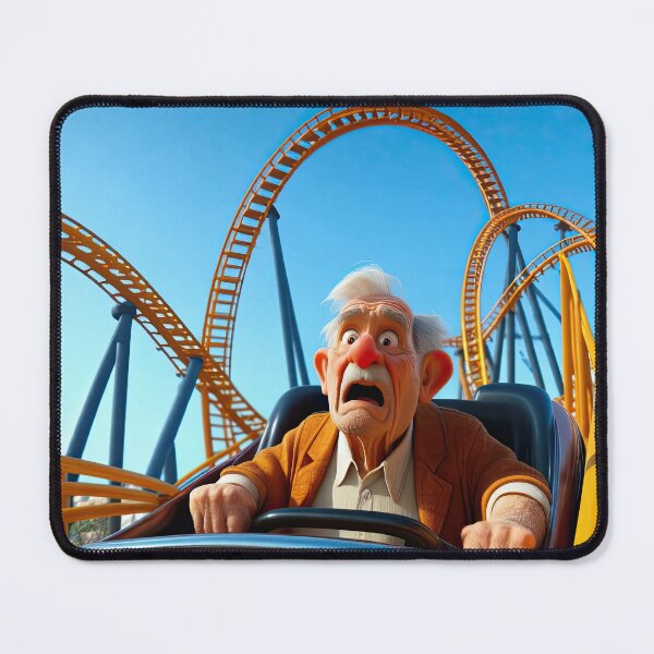 Item preview, Old Man on a rollercoaster designed and sold by Colin Bentham.