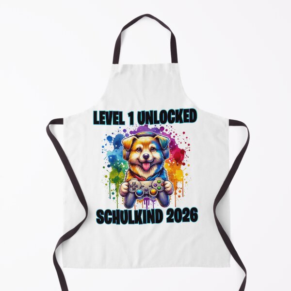 Item preview, Schoolchild 2026 Level 1 Unlocked Gaming Dog designed and sold by MinimalChaosDE.