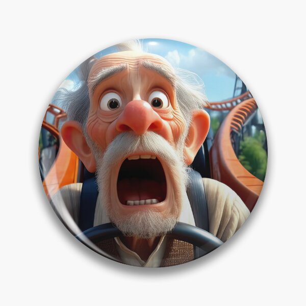 Item preview, Old Man on a rollercoaster designed and sold by Colin Bentham.