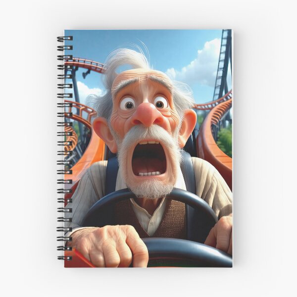 Item preview, Old Man on a rollercoaster designed and sold by Colin Bentham.