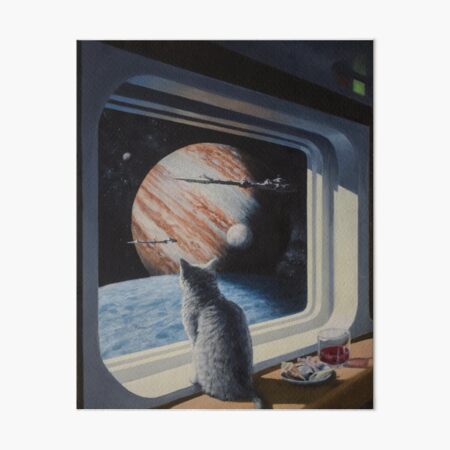 Ship's Cat Art Board Print