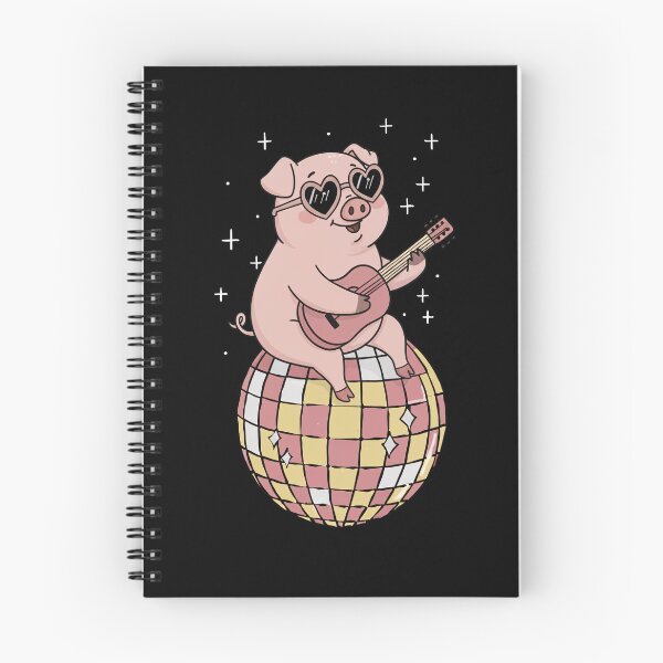 Item preview, Funny Pig Disco Ball Guitar Rave Zoo Boys Girls Kids designed and sold by rafaeltto.