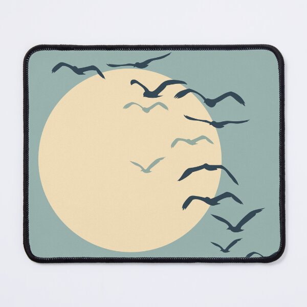 Item preview, Seagull Art, Coastal Sunset Art designed and sold by Studio pod Burom.