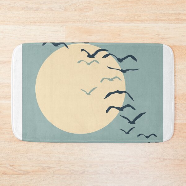Item preview, Seagull Art, Coastal Sunset Art designed and sold by Studio pod Burom.
