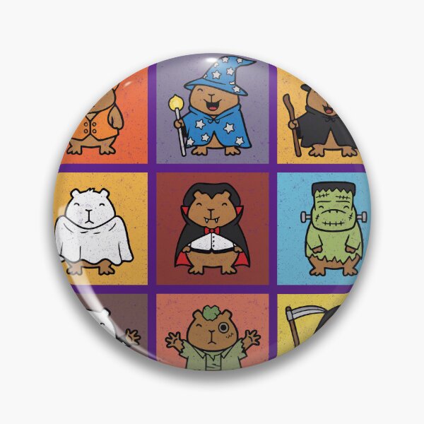 Item preview, Cappy Halloween Capybara Costume Party designed and sold by d247.