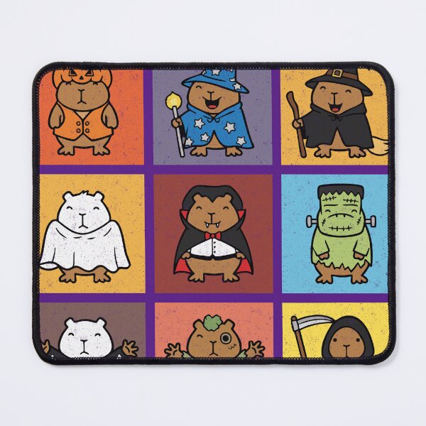 Item preview, Cappy Halloween Capybara Costume Party designed and sold by d247.