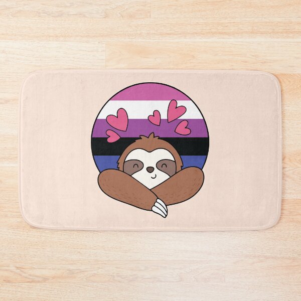 Item preview, LGBTQ Sloth – Cute Genderfluid Pride Design designed and sold by Cannaxes Studio.