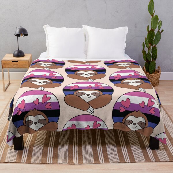 Item preview, LGBTQ Sloth – Cute Genderfluid Pride Design designed and sold by Cannaxes Studio.
