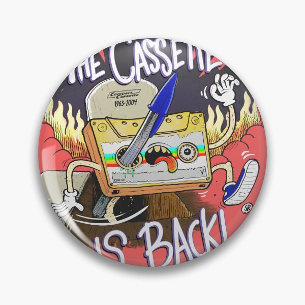 Item preview, The Cassette is Back! designed and sold by Oscar Sánchez Requena.