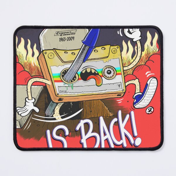 Item preview, The Cassette is Back! designed and sold by Oscar Sánchez Requena.