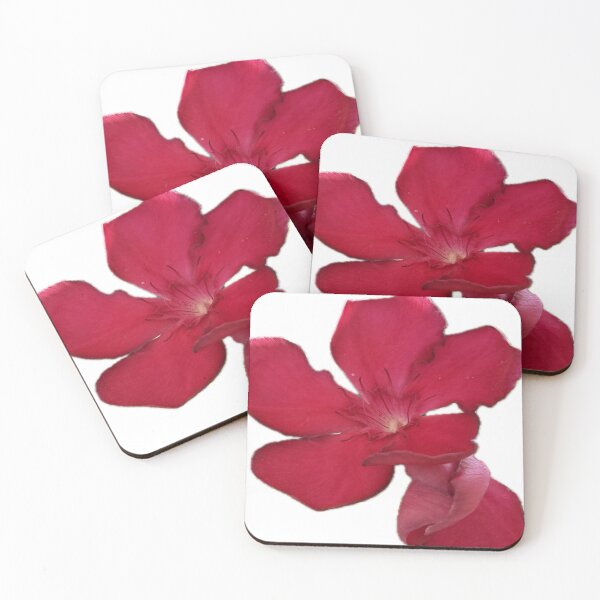 Item preview, Radiant Crimson Red Oleander Flower Cutout designed and sold by BalkanBloom.