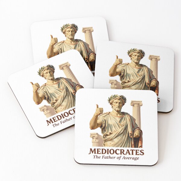 Item preview, Mediocrates - The Father of Average Funny Philosophy  designed and sold by Cutie Galore.