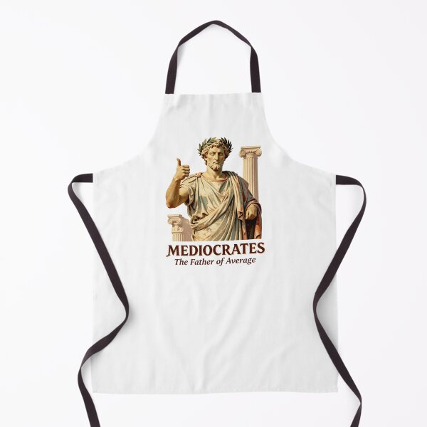 Item preview, Mediocrates - The Father of Average Funny Philosophy designed and sold by Cutie Galore.