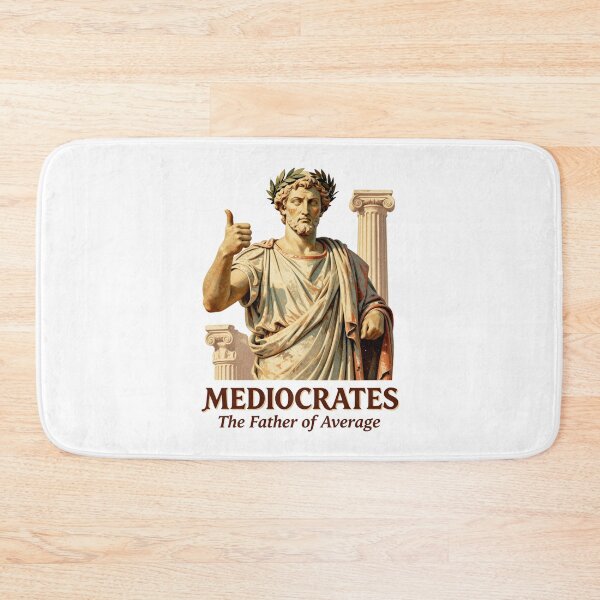 Item preview, Mediocrates - The Father of Average Funny Philosophy  designed and sold by Cutie Galore.