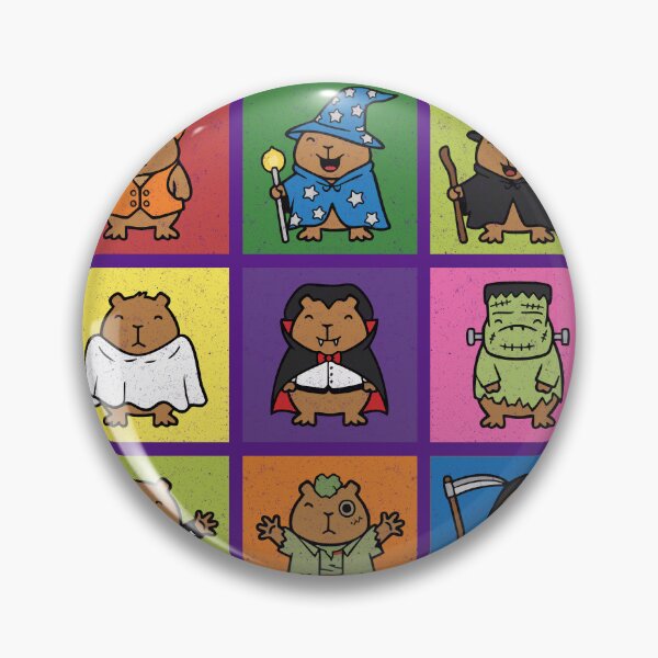 Item preview, Cappy Halloween Capybara Costume Party designed and sold by d247.