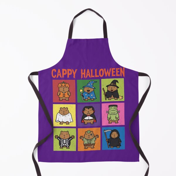 Item preview, Cappy Halloween Capybara Costume Party designed and sold by d247.