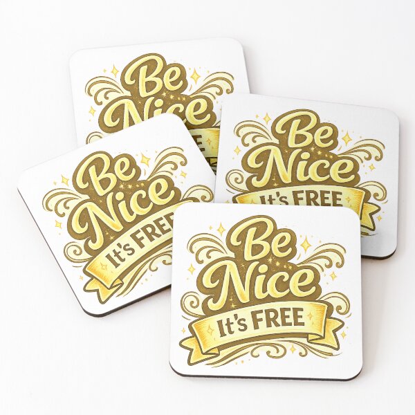 Item preview, Be Nice It's Free designed and sold by Someone Thinks It's Funny.