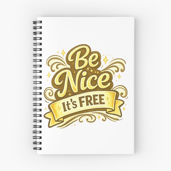 Item preview, Be Nice It's Free designed and sold by Someone Thinks It's Funny.