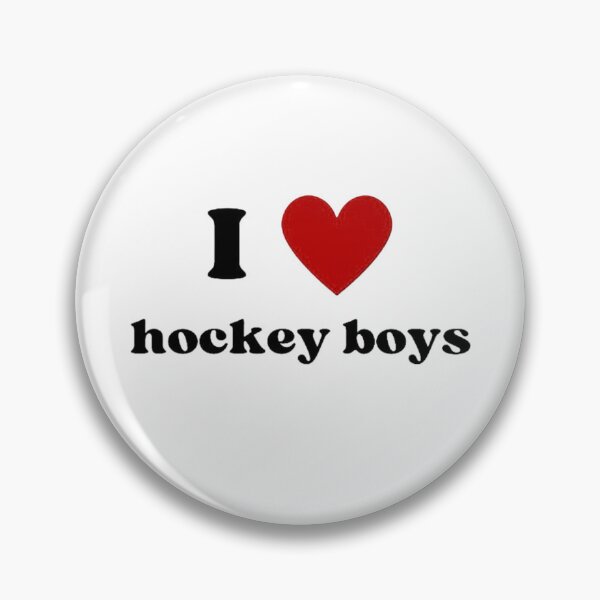 Item preview, I Love Hockey Boys  designed and sold by Olivia Doces.