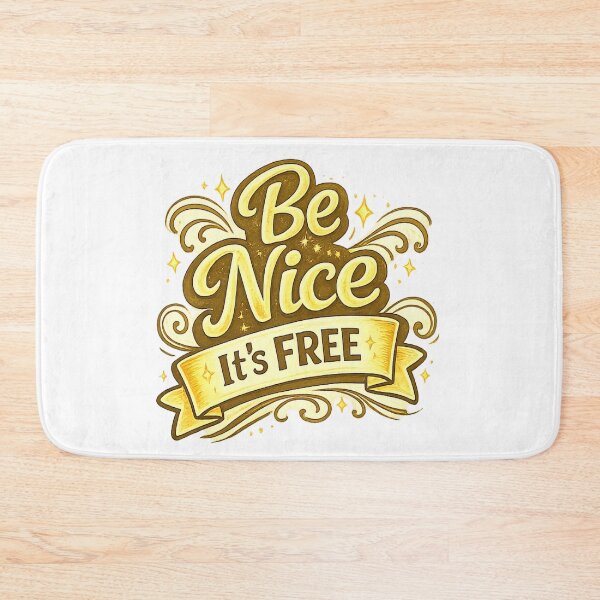 Item preview, Be Nice It's Free designed and sold by Someone Thinks It's Funny.
