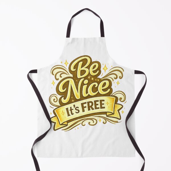 Item preview, Be Nice It's Free designed and sold by Someone Thinks It's Funny.