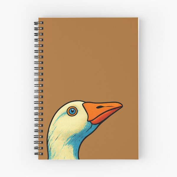 Item preview, Mod Nature Art No.11: Retro Pop Art Goose Head designed and sold by NO BEAVER NO PUNK.