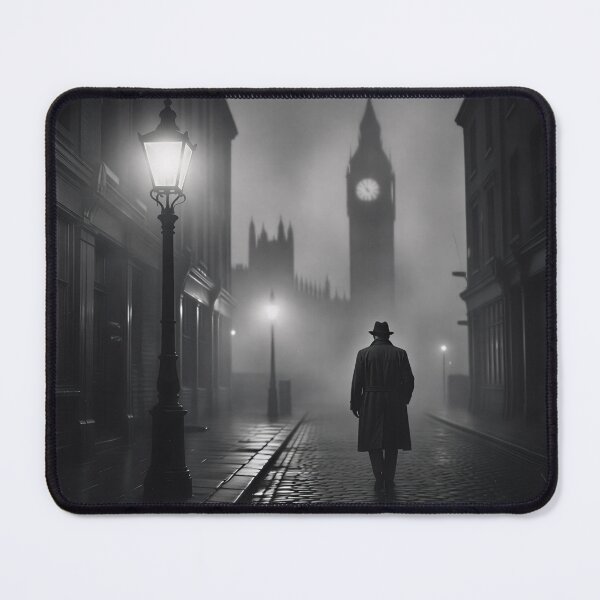 Item preview, London Fog - Enigmatic Goth Post-Punk UK City Art designed and sold by EnigmaticGoth.