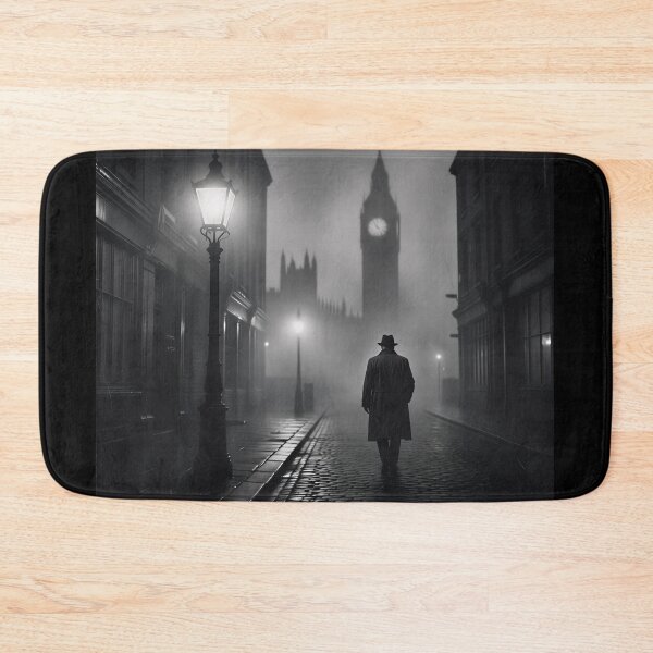 Item preview, London Fog - Enigmatic Goth Post-Punk UK City Art designed and sold by EnigmaticGoth.