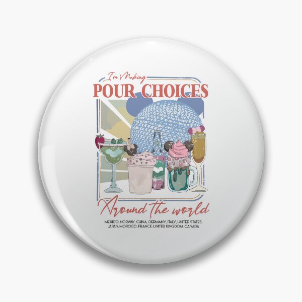 Item preview, I'm Making Pour Choices Around The World Cocktail Lovers Travel designed and sold by KAWKAW-DRHM.