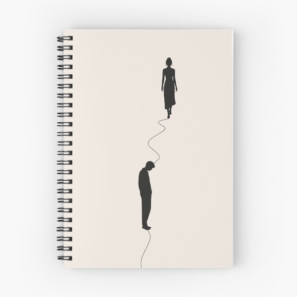 Item preview, Minimalist Relationship Breakup Art designed and sold by Studio pod Burom.