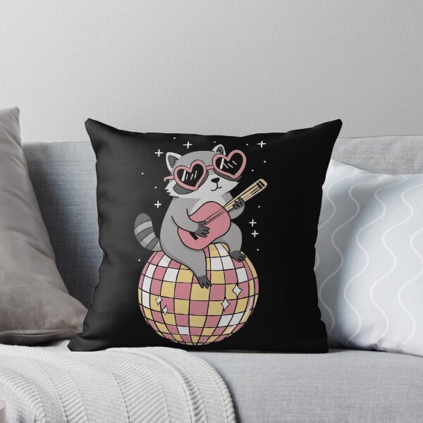 Item preview, Funny Raccoon Disco Ball Guitar Rave Zoo Boys Girls Kids designed and sold by rafaeltto.