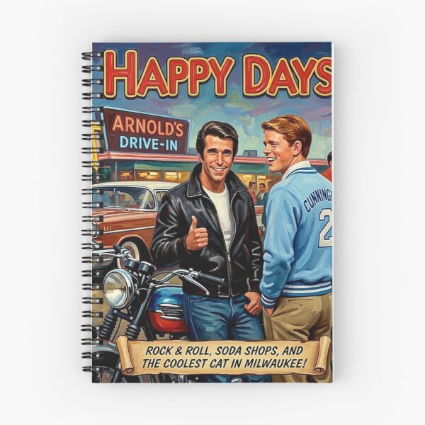 Item preview, The Coolest Cat in Milwaukee – Happy Days Fine Art Print designed and sold by Art's Diner.