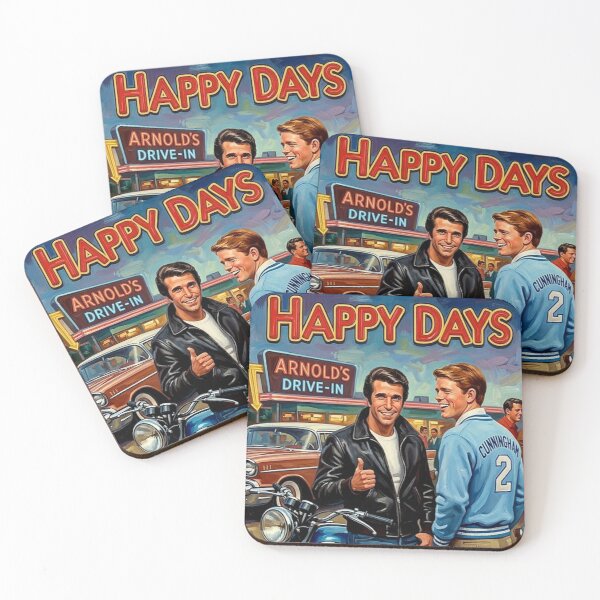 Item preview, The Coolest Cat in Milwaukee – Happy Days Fine Art Print designed and sold by Art's Diner.
