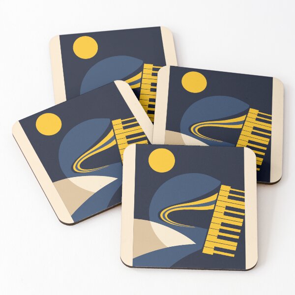 Item preview, Jazz Piano Print, Minimalist Music Art designed and sold by Studio pod Burom.