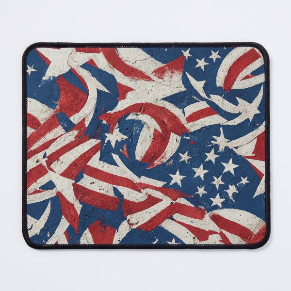 Item preview, Stars and Stripes Mural designed and sold by LibertyForge-Co.
