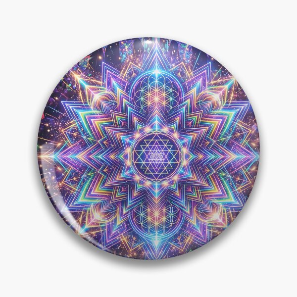 Item preview, Sacred Geometry Blast – Infinite Fractal Vision designed and sold by RH Design Lab.