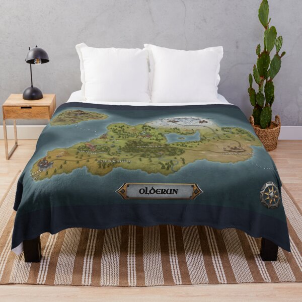 Item preview, OLDERUN - RPG MAP (FANTASY) designed and sold by JF-ArtPrints.