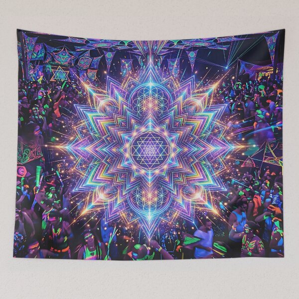 Item preview, Sacred Geometry Blast – Infinite Fractal Vision designed and sold by RH Design Lab.