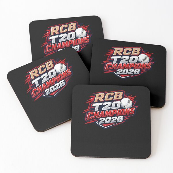 Item preview, RCB T20 Champions 2026 Cricket Victory Celebration designed and sold by KAWKAW-DRHM.