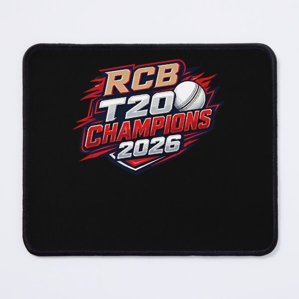 Item preview, RCB T20 Champions 2026 Cricket Victory Celebration designed and sold by KAWKAW-DRHM.