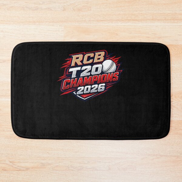 Item preview, RCB T20 Champions 2026 Cricket Victory Celebration designed and sold by KAWKAW-DRHM.