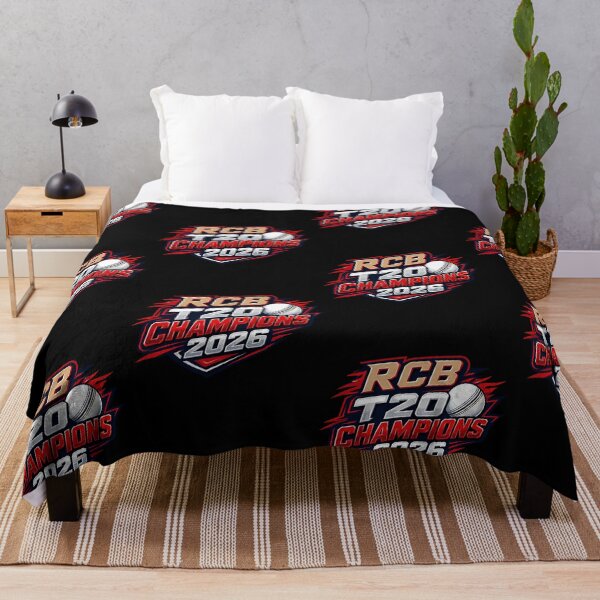 Item preview, RCB T20 Champions 2026 Cricket Victory Celebration designed and sold by KAWKAW-DRHM.